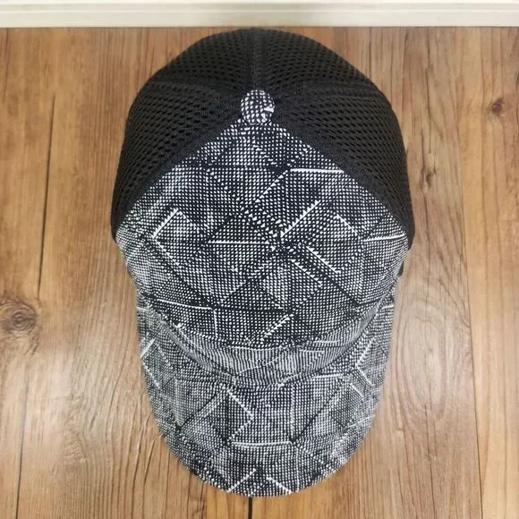 Lululemon Athletica Black White Geometric Snapback Baseball Hat Cap Casual Style - Picture 7 of 10